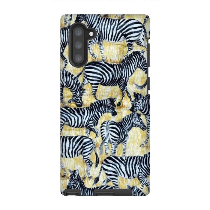 Galaxy Note 10 StrongFit Zebras by Winston
