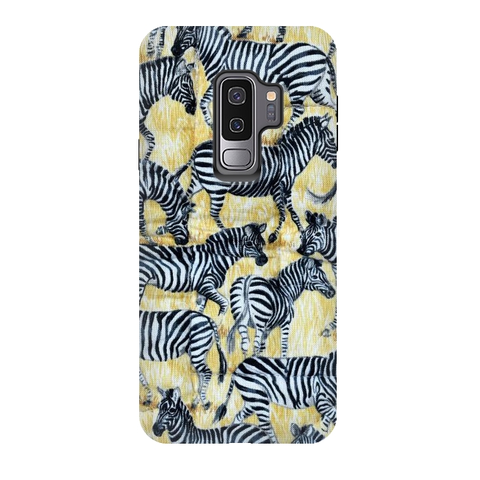 Galaxy S9 plus StrongFit Zebras by Winston