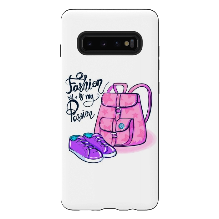 Galaxy S10 plus StrongFit Fashion is my passion by ArtsCase