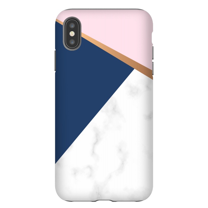 iPhone Xs Max StrongFit Marble geometric design I by ArtsCase