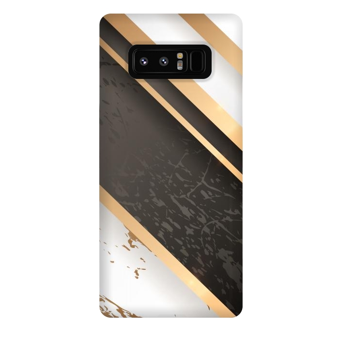 Galaxy Note 8 StrongFit Marble Geometric Design VIII by ArtsCase