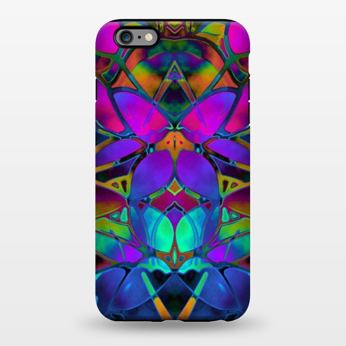 iPhone 6/6s plus StrongFit Floral Fractal Art G308 by Medusa GraphicArt