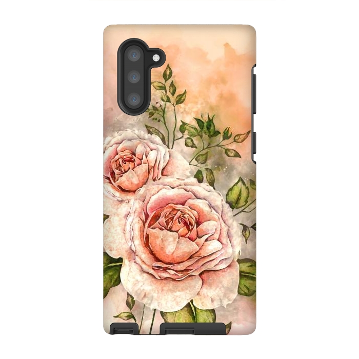 Galaxy Note 10 StrongFit Behind The Rose by Creativeaxle
