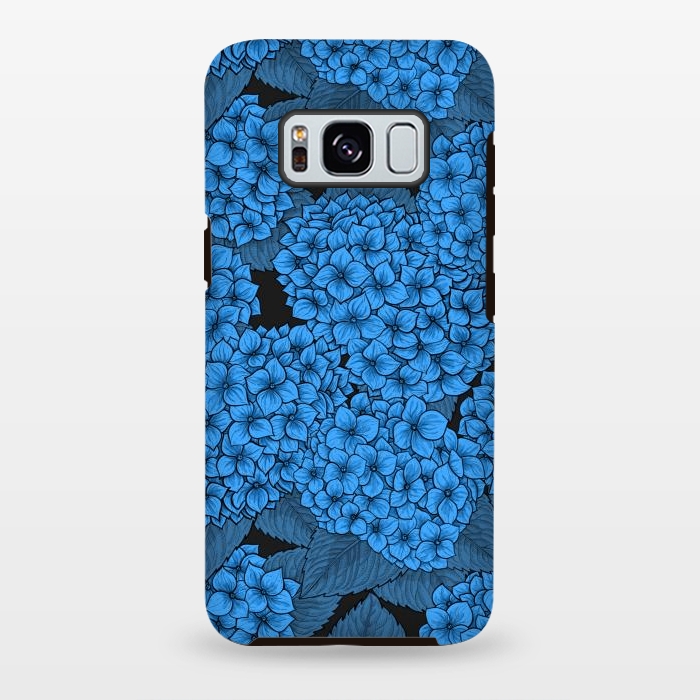 Galaxy S8 plus StrongFit Blue hydrangea by Katerina Kirilova