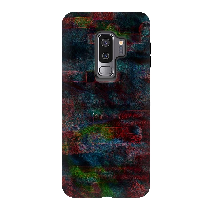 Galaxy S9 plus StrongFit Moody dark abstract art digital painting by Josie