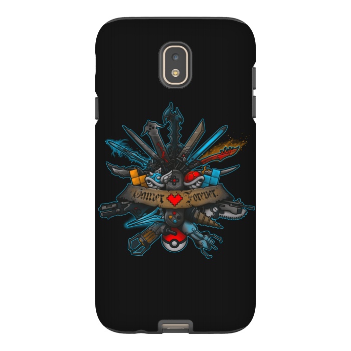 Galaxy J7 StrongFit Gamer Forever by Q-Artwork