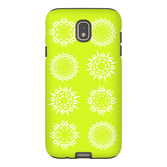 Galaxy J7 StrongFit Oh Chartreuse! by Bettie * Blue