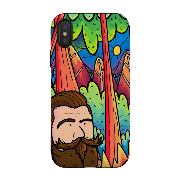 iPhone Xs / X StrongFit The lost explorer by Steve Wade (Swade)
