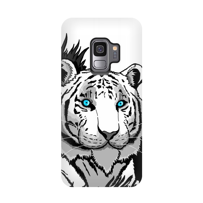 Galaxy S9 StrongFit The white tiger by Steve Wade (Swade)