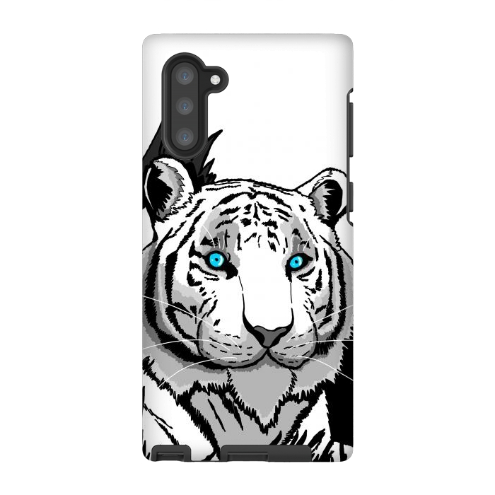 Galaxy Note 10 StrongFit The white tiger by Steve Wade (Swade)