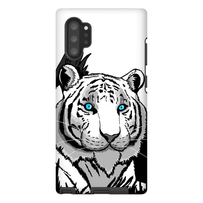 Galaxy Note 10 plus StrongFit The white tiger by Steve Wade (Swade)
