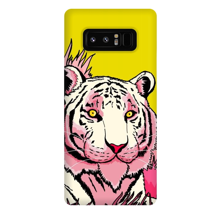Galaxy Note 8 StrongFit The pink tone tiger by Steve Wade (Swade)