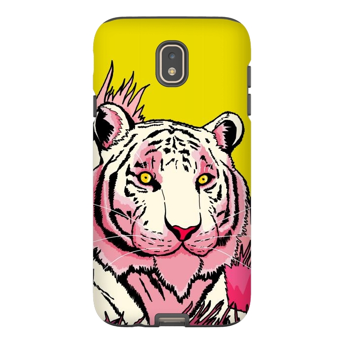 Galaxy J7 StrongFit The pink tone tiger by Steve Wade (Swade)