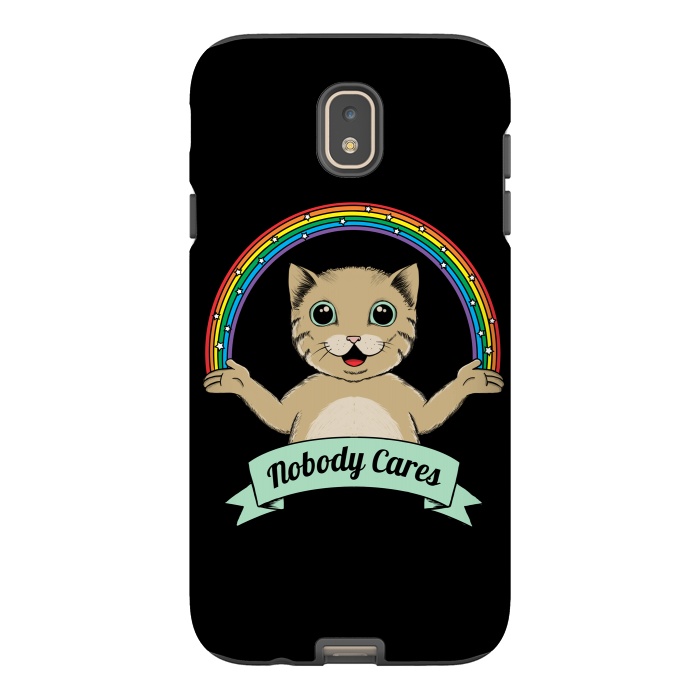 Galaxy J7 StrongFit Nobody Cares by Coffee Man