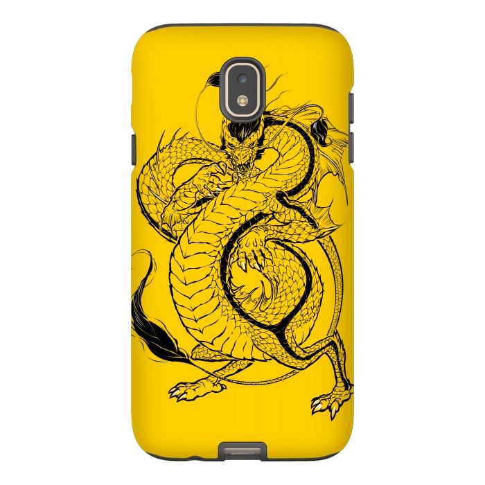 Galaxy J7 StrongFit Bruce, the Dragon by Draco
