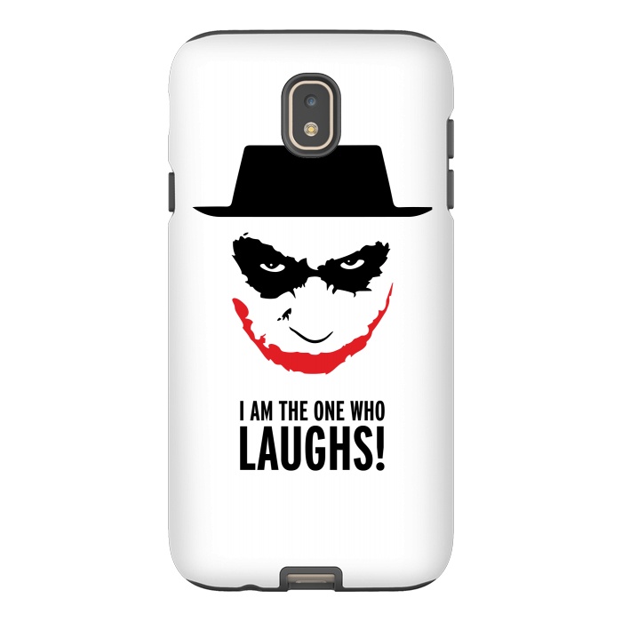 Galaxy J7 StrongFit Heisenberg Joker I Am The One Who Laughs Breaking Bad Dark Knight  by Alisterny