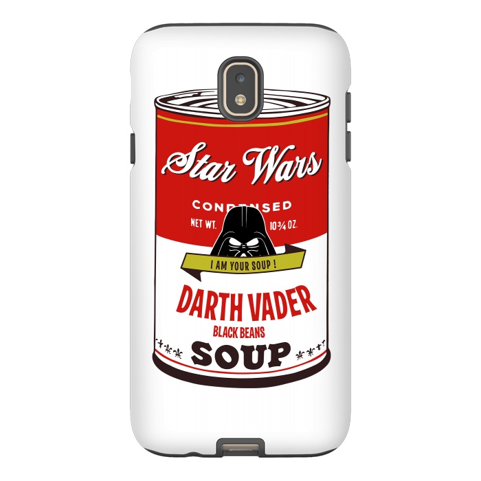 Galaxy J7 StrongFit Star Wars Campbells Soup Vader by Alisterny