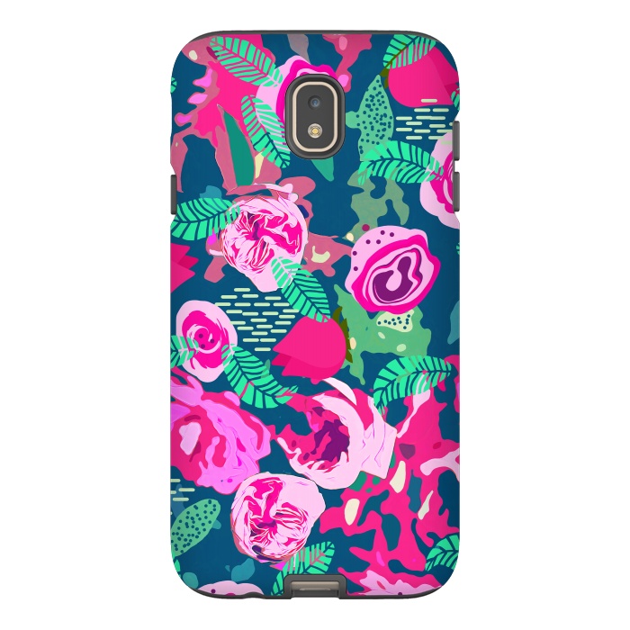 Galaxy J7 StrongFit Royal Roses by Uma Prabhakar Gokhale