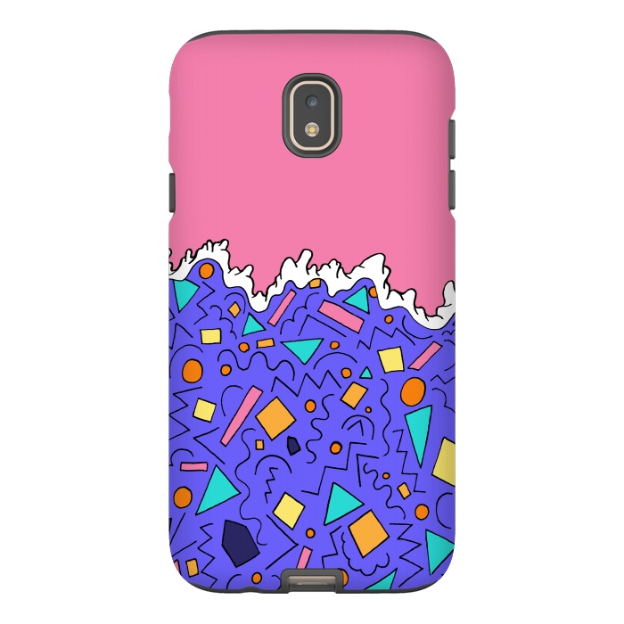 Galaxy J7 StrongFit The Waves of Shapes by Steve Wade (Swade)