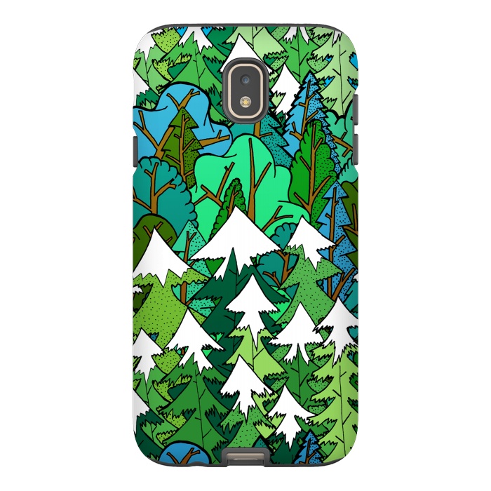 Galaxy J7 StrongFit Winter's Forest by Steve Wade (Swade)