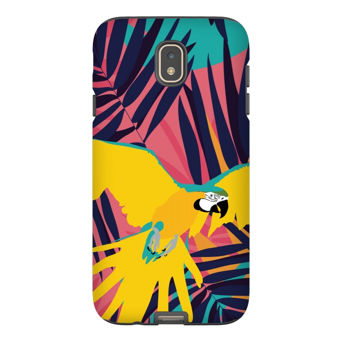 Galaxy J7 StrongFit Tropical Macaw by Zoe Charlotte