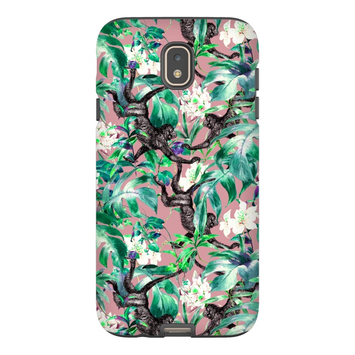 Galaxy J7 StrongFit Monkeys in the flowery jungle I by Mmartabc