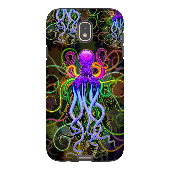 Galaxy J7 StrongFit Octopus Psychedelic Luminescence by BluedarkArt