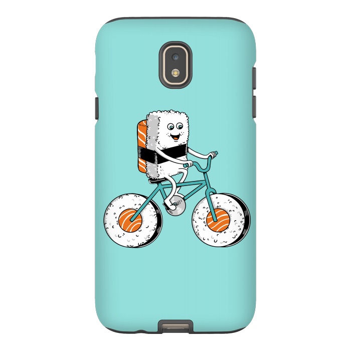 Galaxy J7 StrongFit Sushi Bicycle by Coffee Man