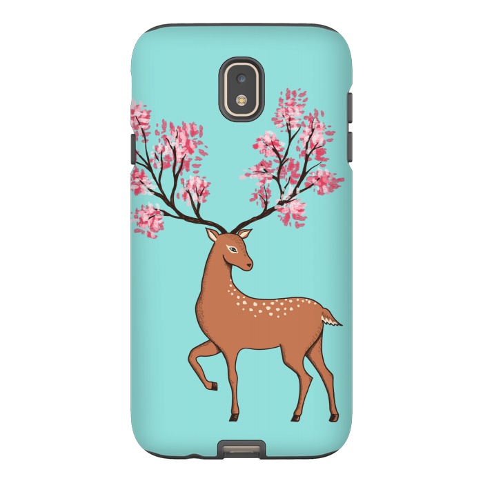 Galaxy J7 StrongFit Natural Deer by Coffee Man