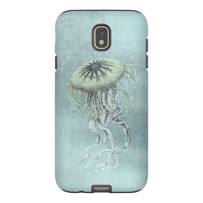 Galaxy J7 StrongFit Underwater Jellyfish by Andrea Haase