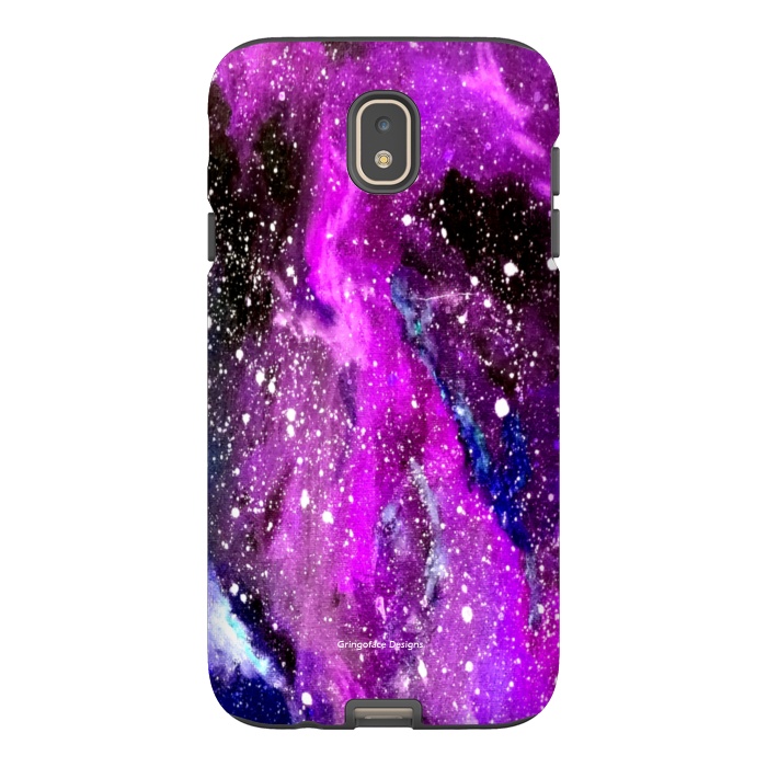 Galaxy J7 StrongFit Ultraviolet Galaxy by Gringoface Designs
