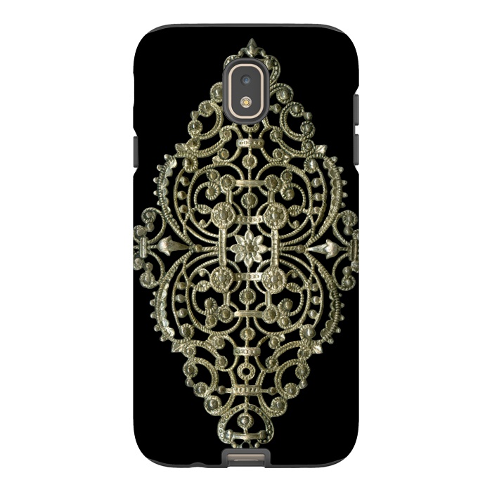 Galaxy J7 StrongFit Golden Ornamental Jewelry by Andrea Haase