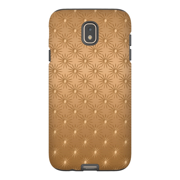 Galaxy J7 StrongFit Copper Star Pattern by Andrea Haase