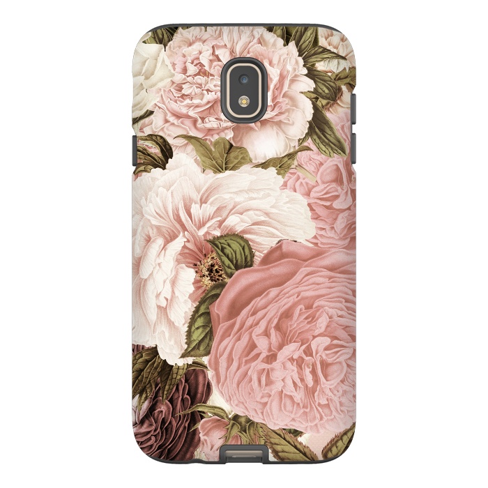 Galaxy J7 StrongFit Vintage Roses by  Utart
