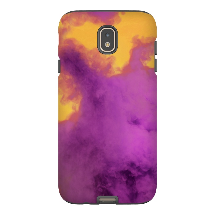 Galaxy J7 StrongFit Ultraviolet Smoke by Gringoface Designs