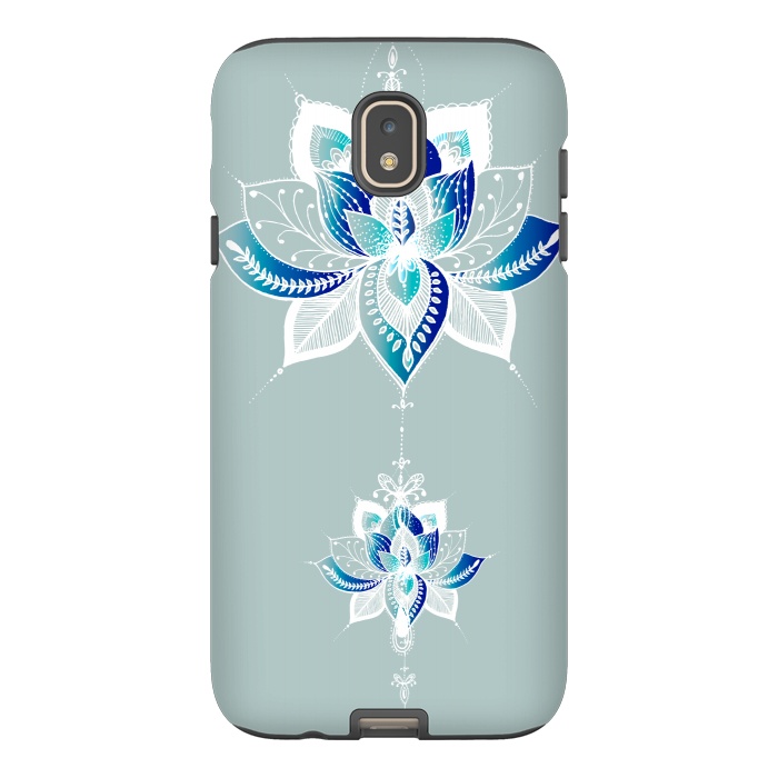 Galaxy J7 StrongFit Saige Lotus Flower  by Rose Halsey