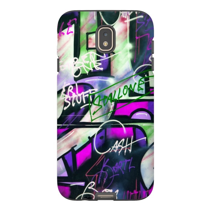 Galaxy J7 StrongFit Colorful Graffiti by Andrea Haase