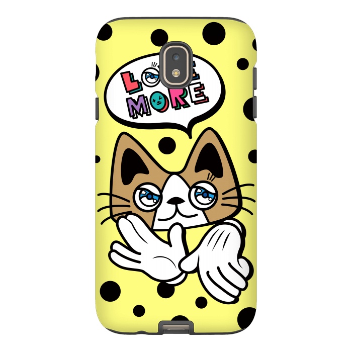 Galaxy J7 StrongFit CUTIE CAT by Michael Cheung