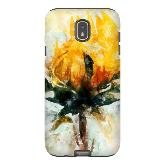 Galaxy J7 StrongFit Born in Sunflower by Creativeaxle