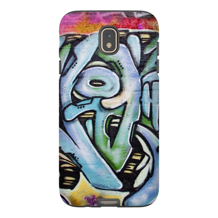 Galaxy J7 StrongFit Cool Graffiti Street Art 2 by Andrea Haase