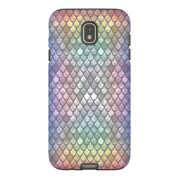 Galaxy J7 StrongFit Pretty Mermaid Scales 26 by Angelika Parker