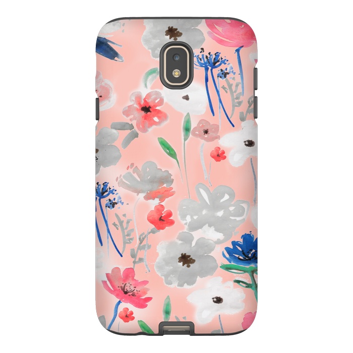 Galaxy J7 StrongFit Blush florals by MUKTA LATA BARUA
