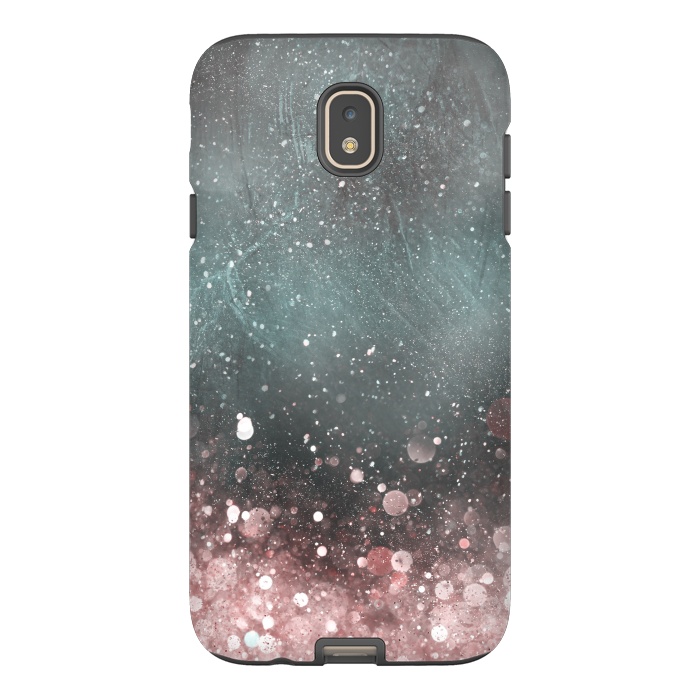 Galaxy J7 StrongFit Pink Sparkle 2 by Andrea Haase