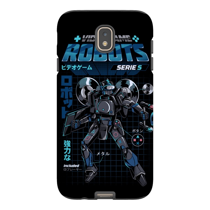 Galaxy J7 StrongFit Video Game Robot - Model S by Ilustrata