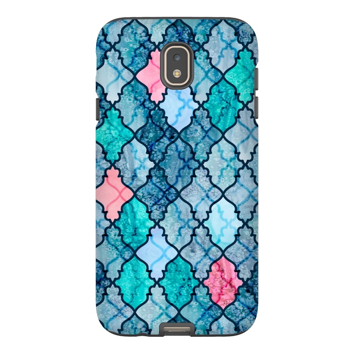 Galaxy J7 StrongFit Moroccan Ocean by gingerlique