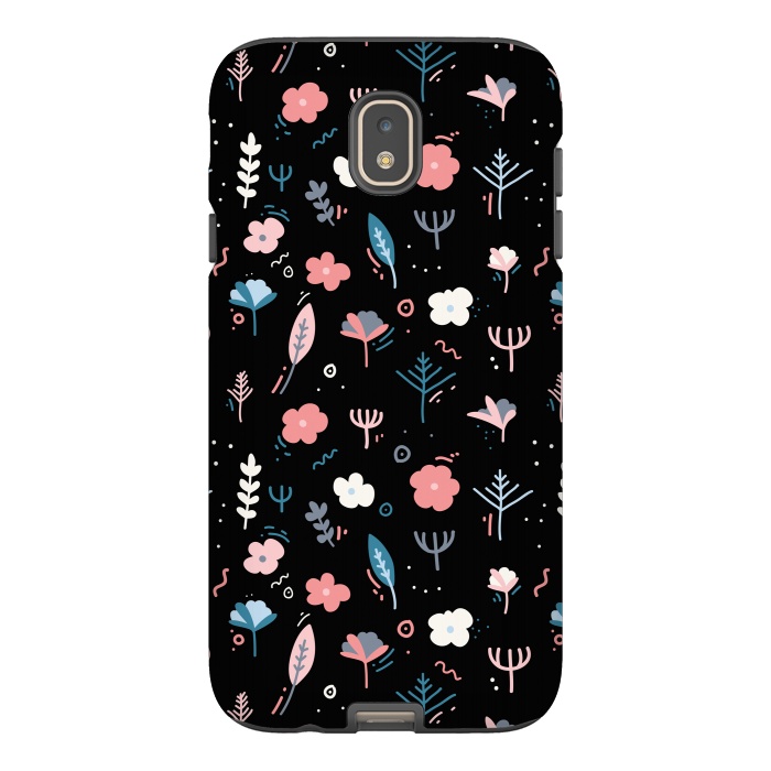 Galaxy J7 StrongFit Whimsical Floral by Allgirls Studio
