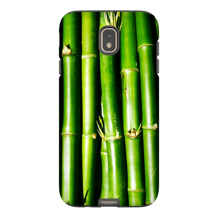 Galaxy J7 StrongFit Bamboo Zen Green Nature by BluedarkArt