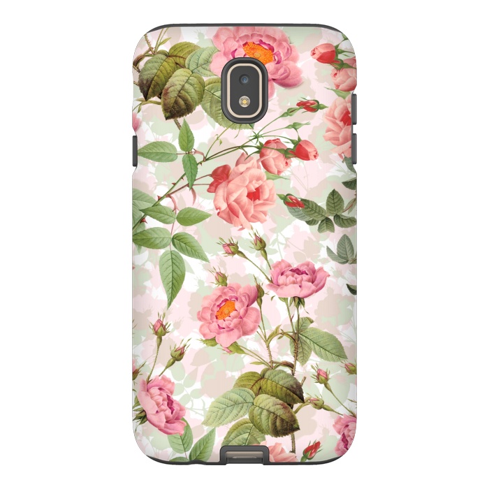 Galaxy J7 StrongFit Cute Vintage Roses by  Utart