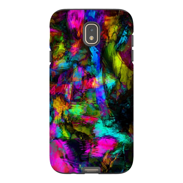 Galaxy J7 StrongFit Chaos Blue by Josie