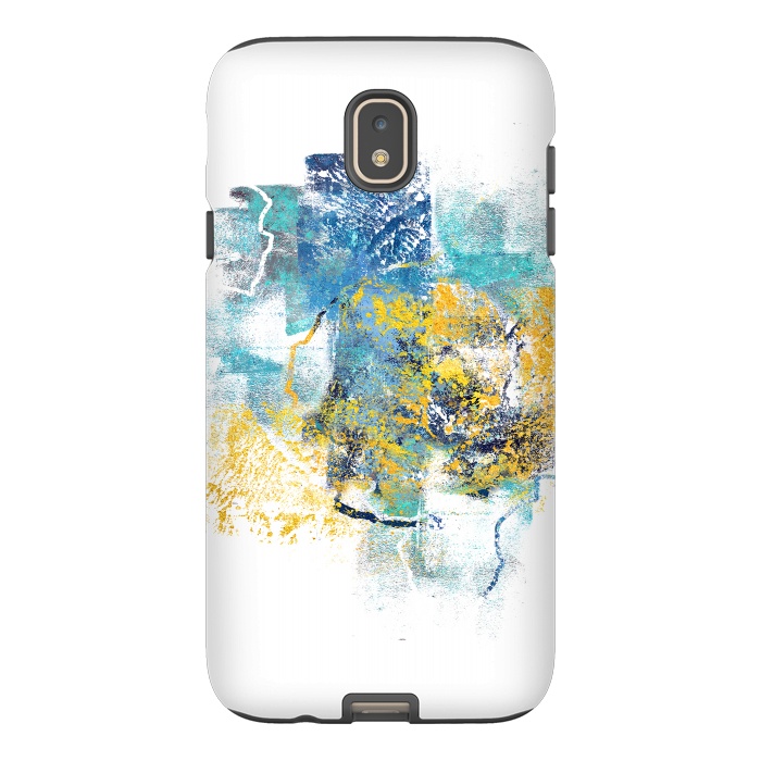 Galaxy J7 StrongFit Nature Regrowth - Abstract Painting V by Art Design Works